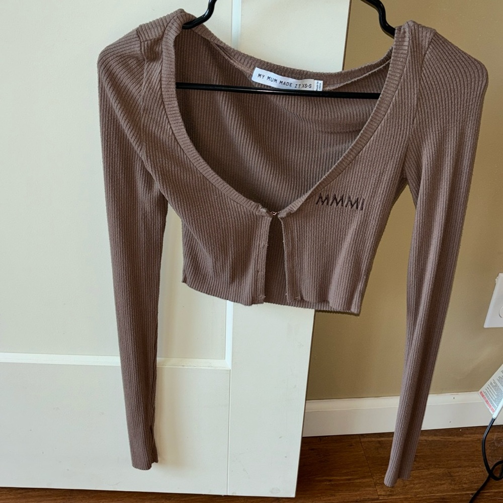 MY MUM MADE IT LONG SLEEVE TOP